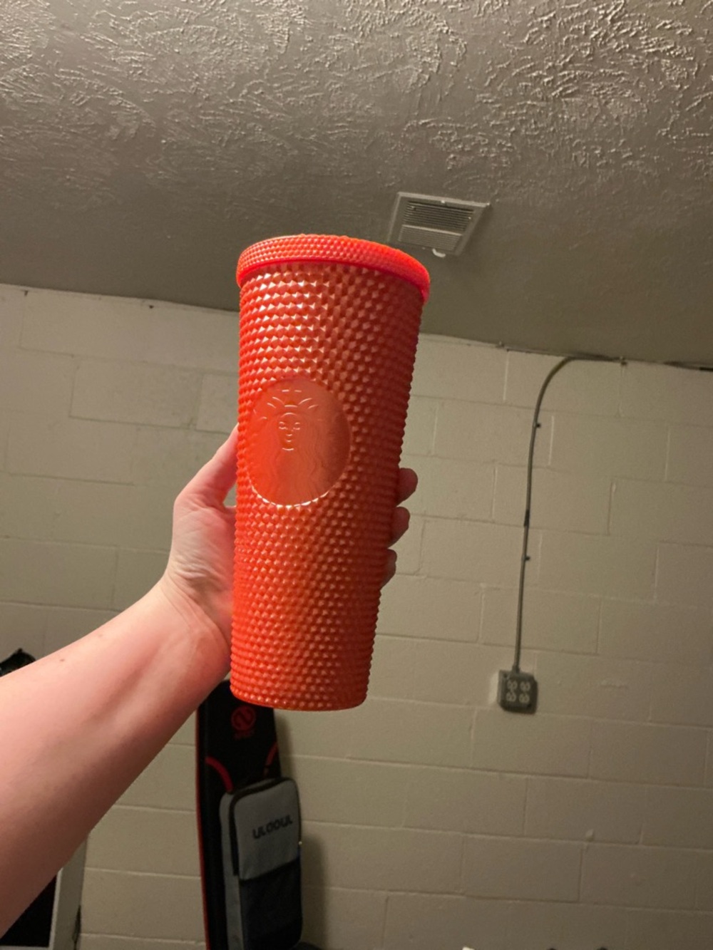 Starbucks Orange Studded Tumbler
